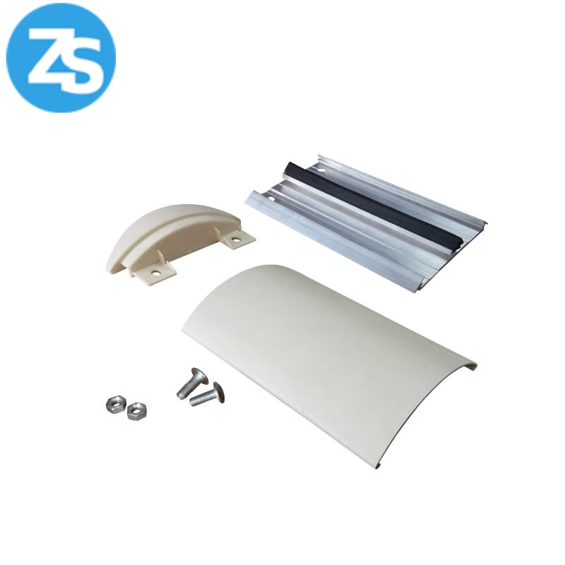 corridor wall guard for hospital building protection