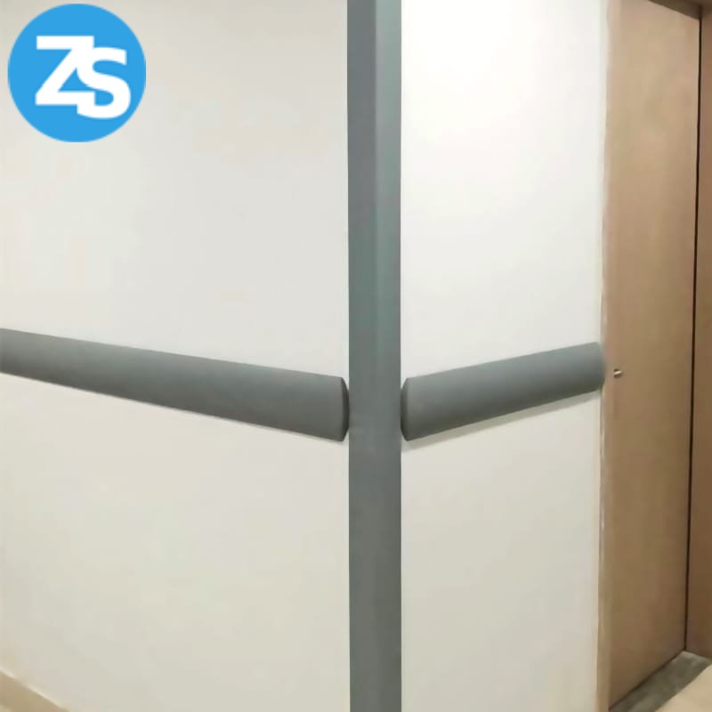 wall protection system with strong impact resistance