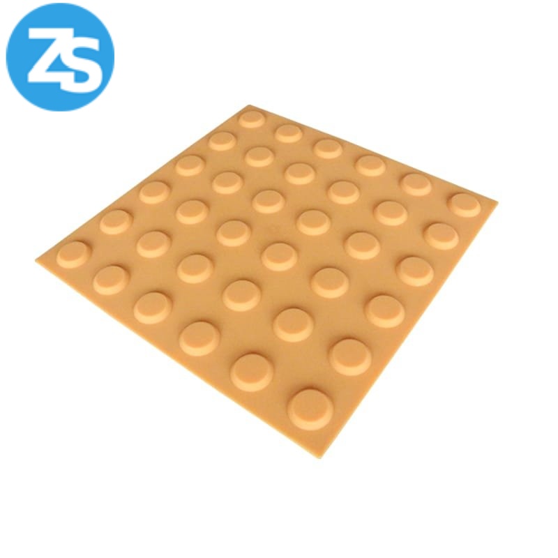 tpu tactile tiles used in metro station pedestrian guidance